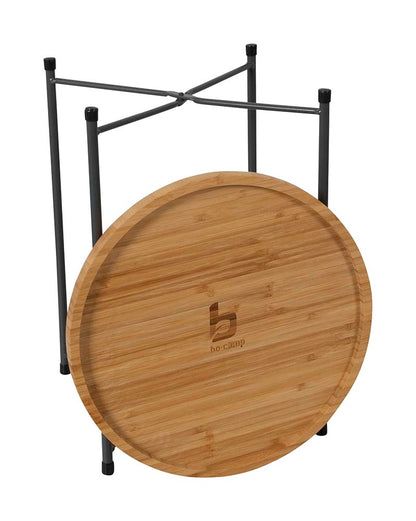 Ligbed met zonnescherm + Bijzettafel